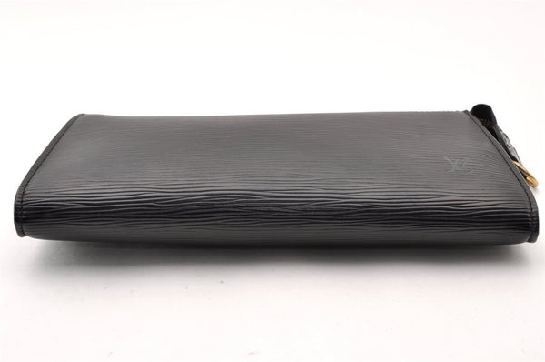 Authentic Louis Vuitton Epi Pochette Accessoires Pouch Black M52942 Junk 8816I