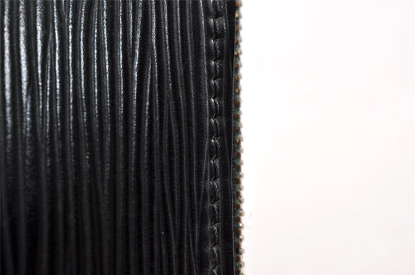 Authentic Louis Vuitton Epi Pochette Accessoires Pouch Black M52942 Junk 8816I