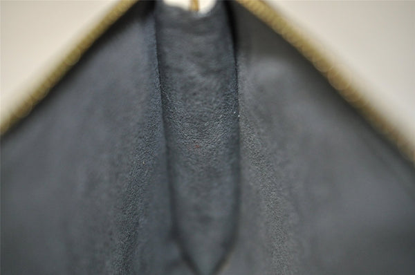 Authentic Louis Vuitton Epi Pochette Accessoires Pouch Black M52942 Junk 8816I