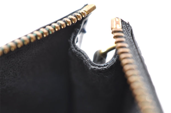 Authentic Louis Vuitton Epi Pochette Accessoires Pouch Black M52942 Junk 8816I