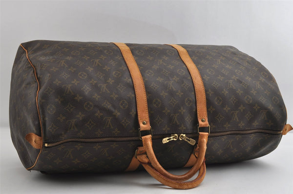 Authentic Louis Vuitton Monogram Keepall 60 Travel Boston Bag M41422 Junk 8817I