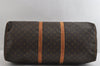 Authentic Louis Vuitton Monogram Keepall 60 Travel Boston Bag M41422 Junk 8817I