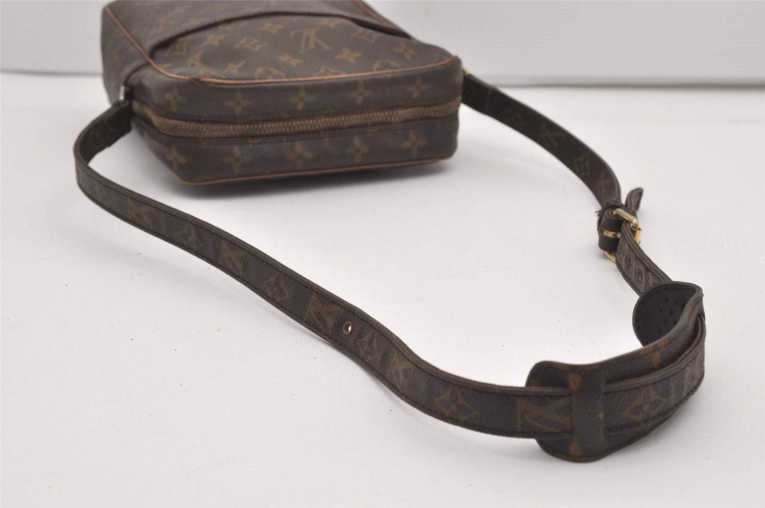 Auth Louis Vuitton Monogram Petit Marceau Shoulder Cross Bag Old Model LV 8819I