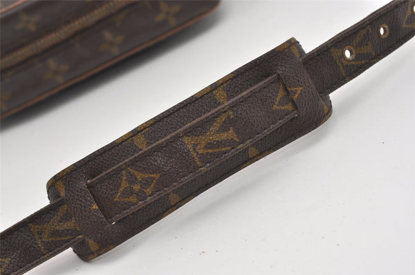 Auth Louis Vuitton Monogram Petit Marceau Shoulder Cross Bag Old Model LV 8819I