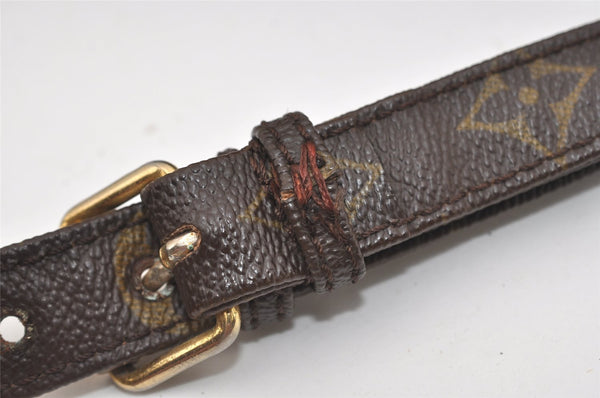 Auth Louis Vuitton Monogram Petit Marceau Shoulder Cross Bag Old Model LV 8819I