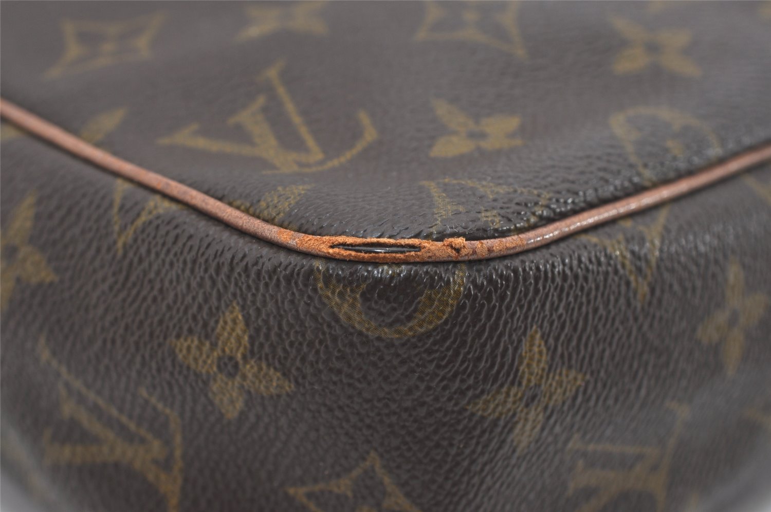 Auth Louis Vuitton Monogram Petit Marceau Shoulder Cross Bag Old Model LV 8819I