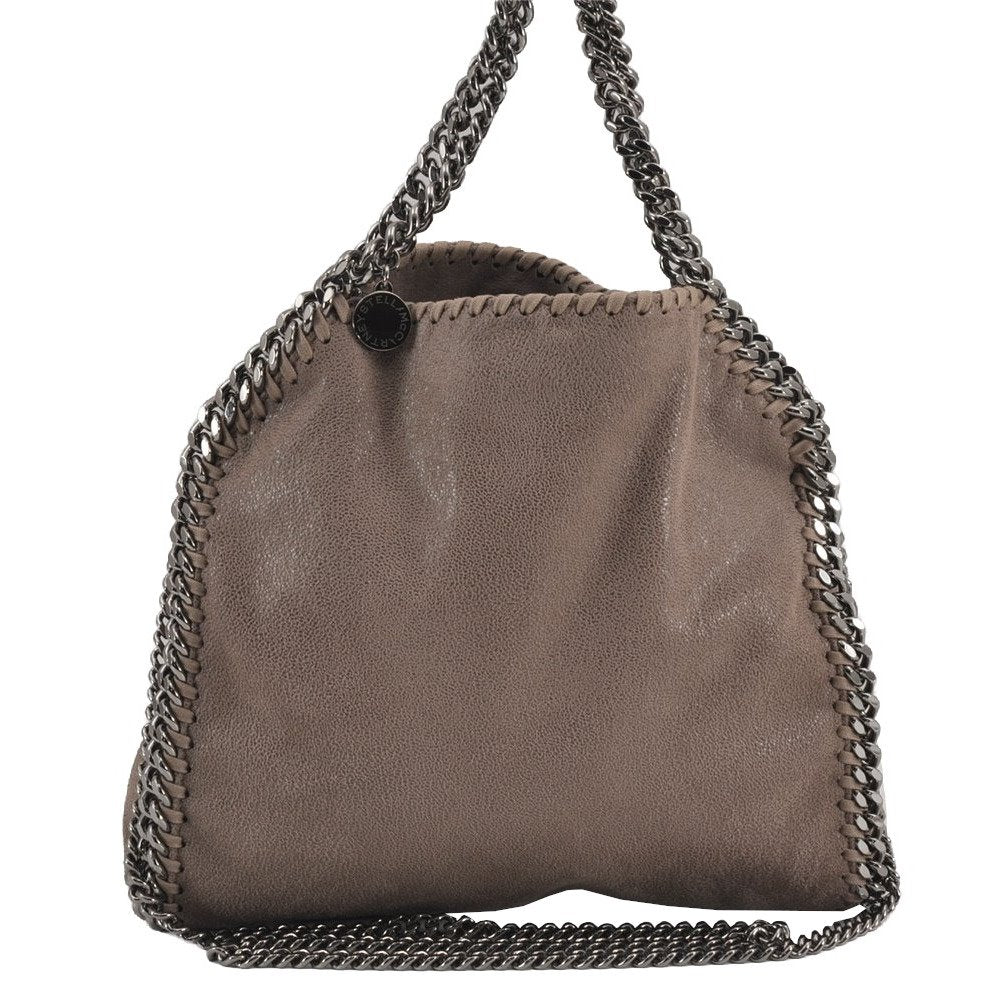 Authentic Stella McCartney Falabella Shoulder Hand Bag Leather Brown 8819J