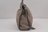 Authentic Stella McCartney Falabella Shoulder Hand Bag Leather Brown 8819J