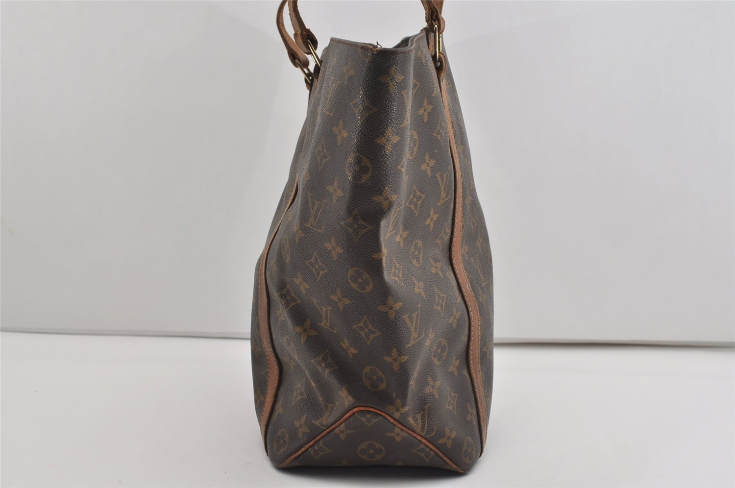 Authentic Louis Vuitton Monogram Sac Shopping PM Tote Bag M51108 Junk 8820I