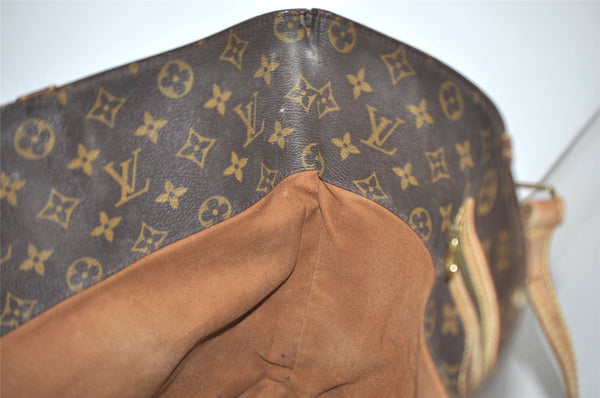 Authentic Louis Vuitton Monogram Sac Shopping PM Tote Bag M51108 Junk 8820I