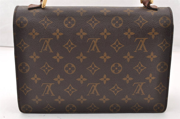 Authentic Louis Vuitton Monogram Concorde Hand Bag Purse M51190 LV 8821I