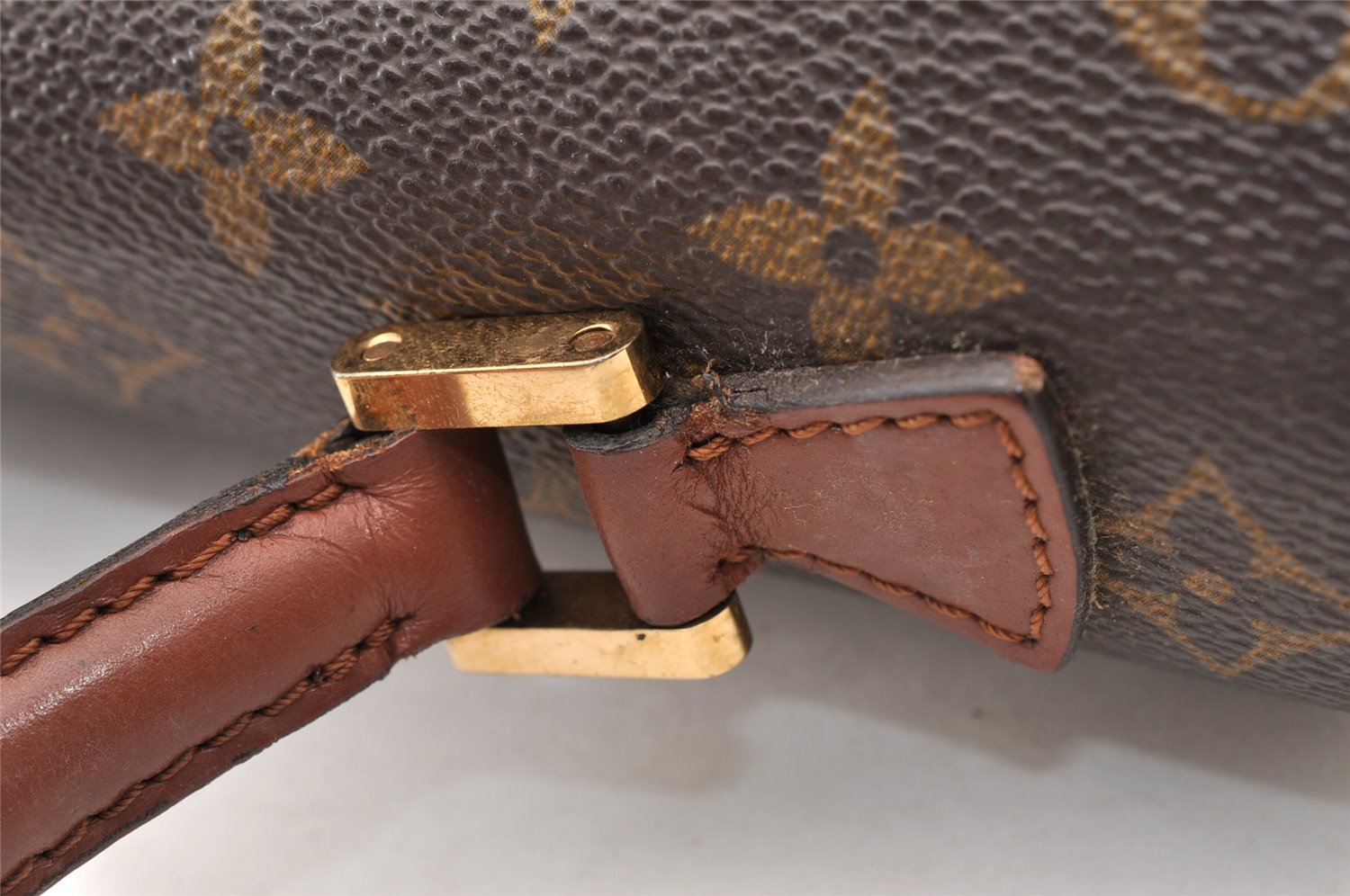 Authentic Louis Vuitton Monogram Concorde Hand Bag Purse M51190 LV 8821I