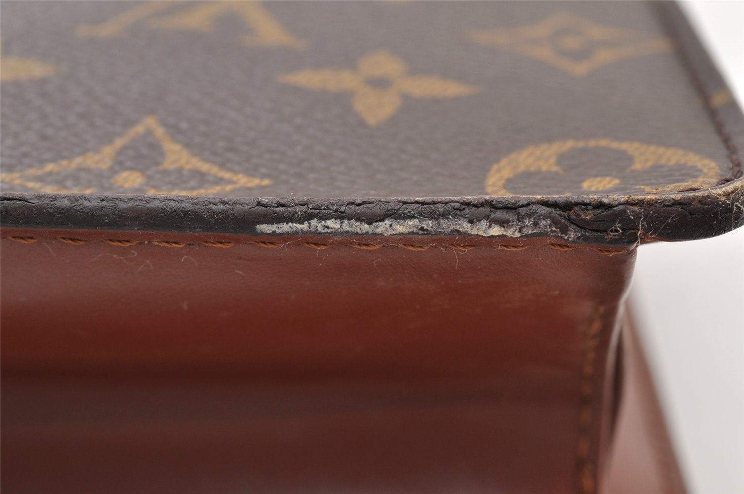 Authentic Louis Vuitton Monogram Concorde Hand Bag Purse M51190 LV 8821I