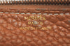 Authentic HERMES Dogon GM Leather Long Wallet Purse Brown 8821J