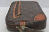 Authentic Louis Vuitton Monogram Marly Dragonne GM M51825 Clutch Hand Bag 8822I