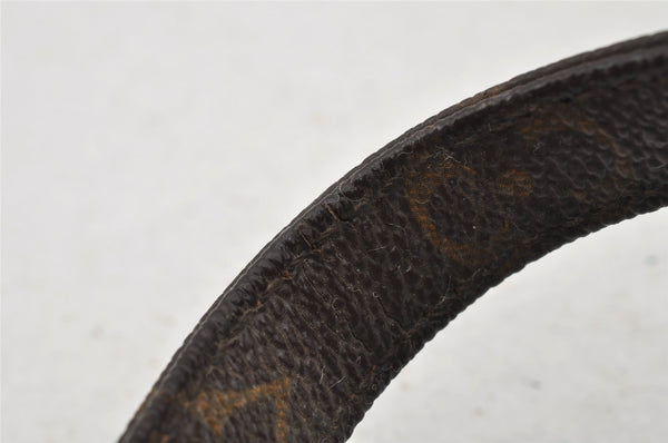 Authentic Louis Vuitton Monogram Marly Dragonne GM M51825 Clutch Hand Bag 8822I