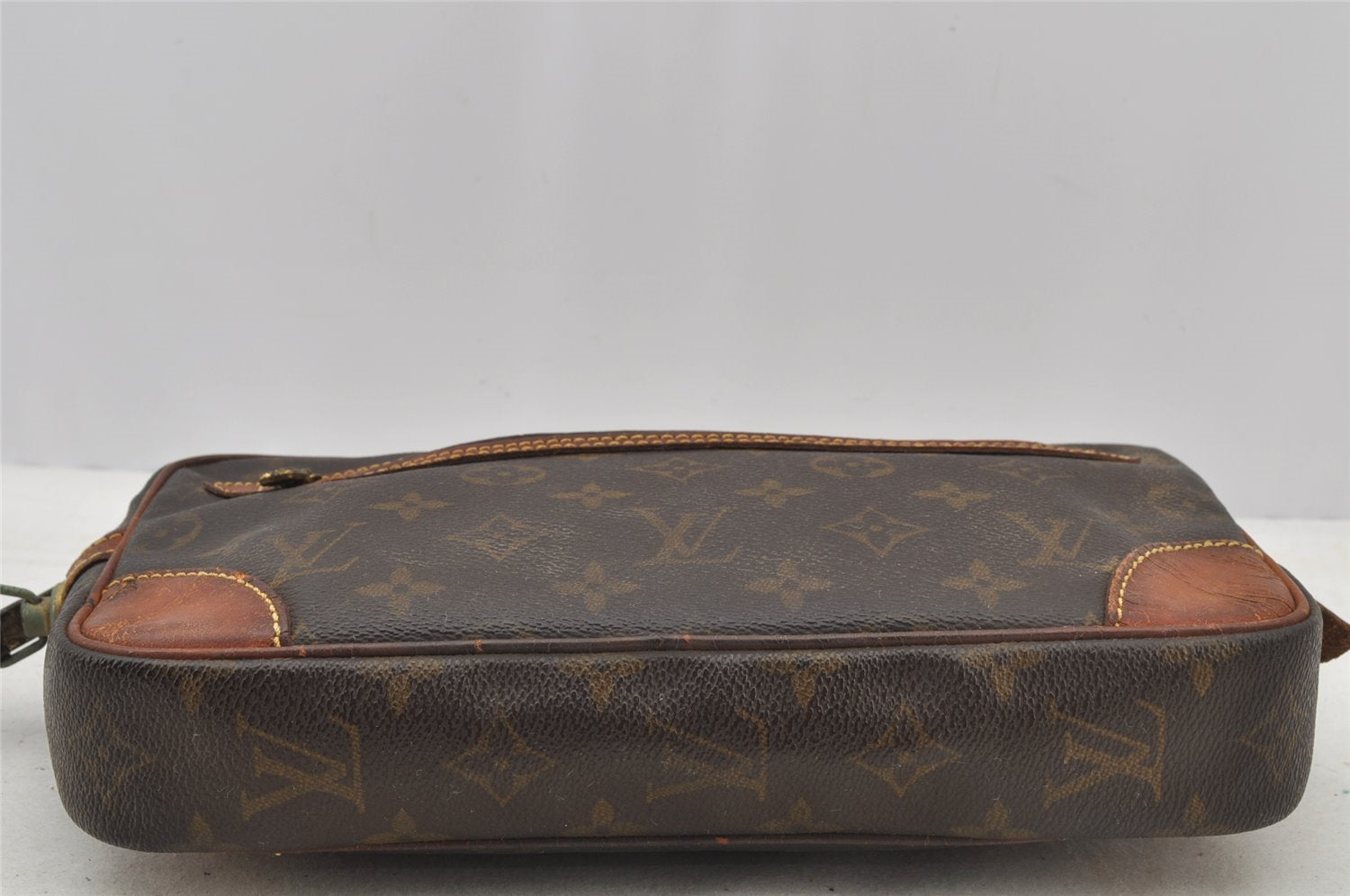 Authentic Louis Vuitton Monogram Marly Dragonne GM M51825 Clutch Hand Bag 8822I