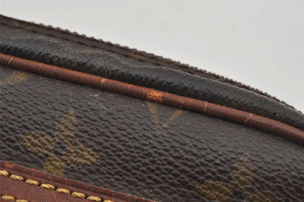 Authentic Louis Vuitton Monogram Marly Dragonne GM M51825 Clutch Hand Bag 8822I