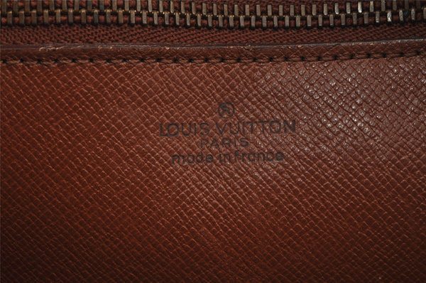 Authentic Louis Vuitton Monogram Marly Dragonne GM M51825 Clutch Hand Bag 8822I