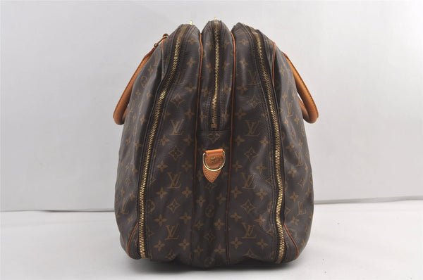 Authentic Louis Vuitton Monogram Alize 3 Poches 2 Way Travel Bag M41391 LV 8822J