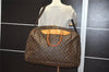 Authentic Louis Vuitton Monogram Alize 3 Poches 2 Way Travel Bag M41391 LV 8822J