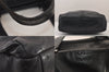 Authentic PRADA Vintage Leather 2Way Shoulder Tote Bag Black 8822M