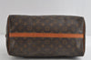 Authentic Louis Vuitton Monogram Speedy 35 Hand Boston Bag USA Model LV 8823I