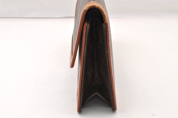 Auth Louis Vuitton Monogram Pochette Dame GM Clutch Hand Bag Old Model LV 8824I