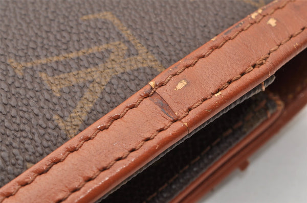 Auth Louis Vuitton Monogram Pochette Dame GM Clutch Hand Bag Old Model LV 8824I