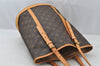 Authentic Louis Vuitton Monogram Bucket GM Shoulder Tote Bag M42236 Junk 8825I