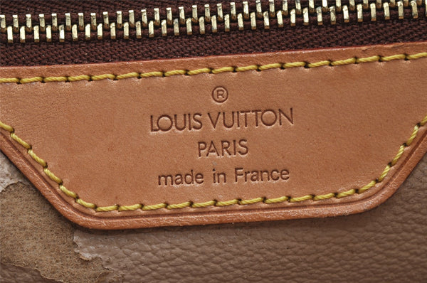 Authentic Louis Vuitton Monogram Bucket GM Shoulder Tote Bag M42236 Junk 8825I