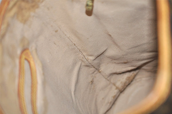 Authentic Louis Vuitton Monogram Bucket GM Shoulder Tote Bag M42236 Junk 8825I