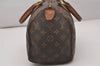 Authentic Louis Vuitton Monogram Speedy 25 Boston Hand Bag M41528 LV 8826I