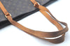 Authentic Louis Vuitton Monogram Sac Shopping PM Tote Bag M51108 Junk 8827I