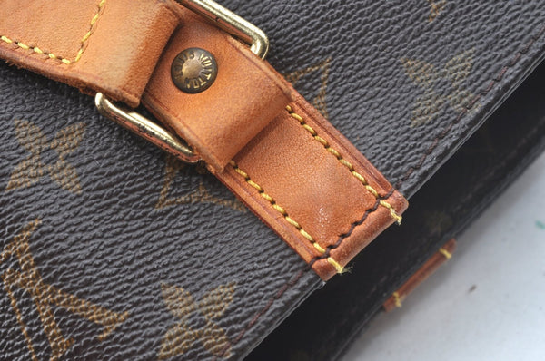 Authentic Louis Vuitton Monogram Sac Shopping PM Tote Bag M51108 Junk 8827I