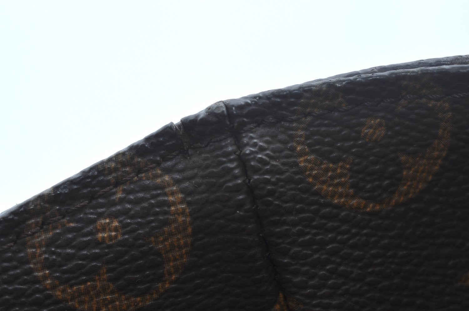 Authentic Louis Vuitton Monogram Sac Shopping PM Tote Bag M51108 Junk 8827I