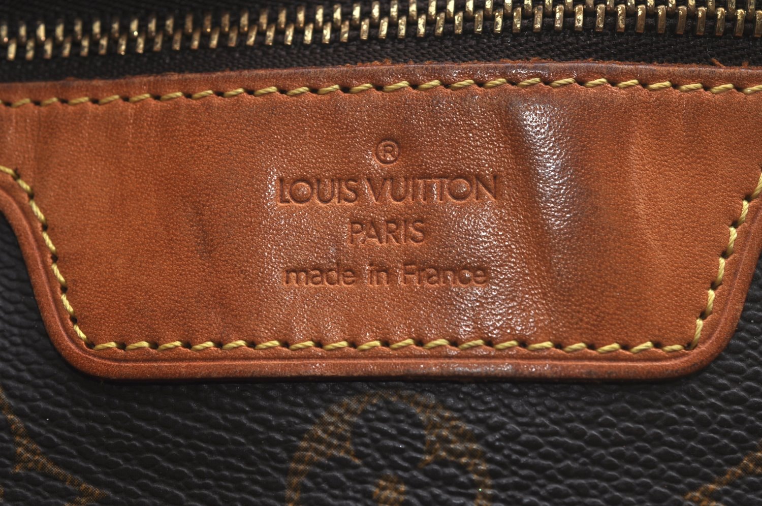 Authentic Louis Vuitton Monogram Sac Shopping PM Tote Bag M51108 Junk 8827I
