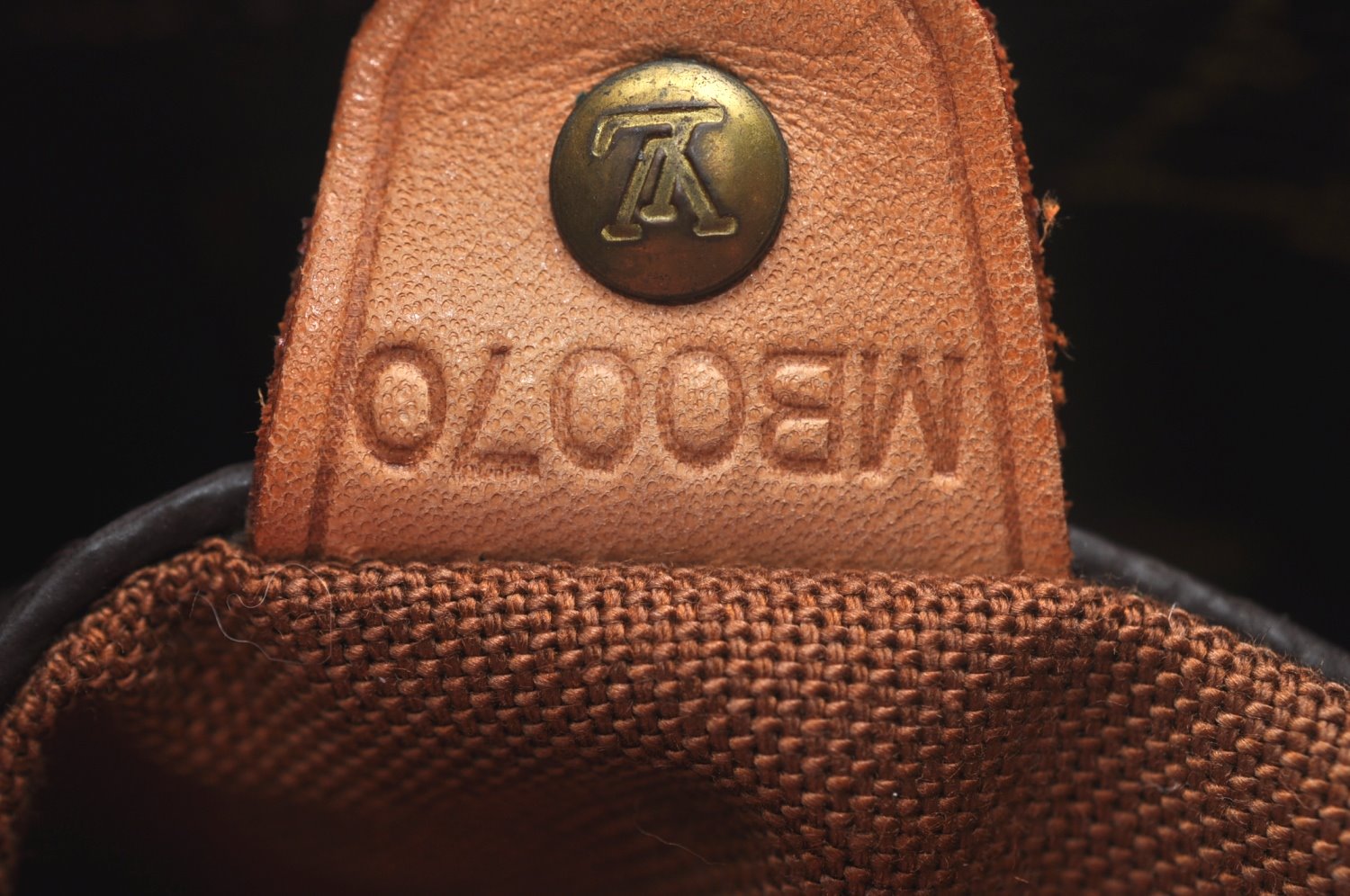 Authentic Louis Vuitton Monogram Sac Shopping PM Tote Bag M51108 Junk 8827I