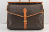 Auth Louis Vuitton Monogram Sac Chasse 2Way Shoulder Boston Bag M41140 LV 8827J