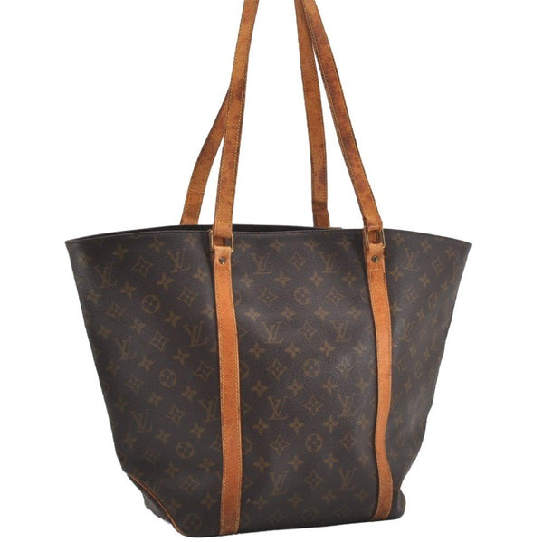 Authentic Louis Vuitton Monogram Sac Shopping PM Tote Bag M51108 LV 8828I