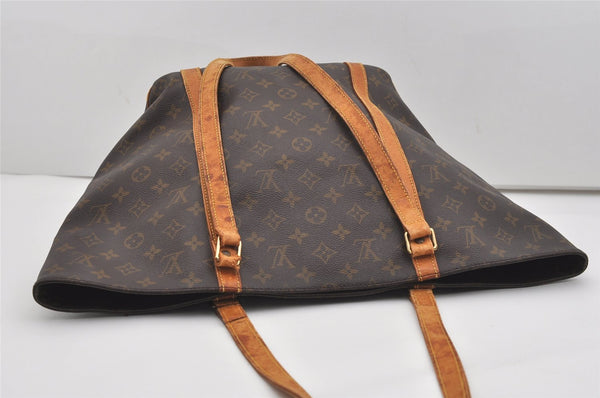Authentic Louis Vuitton Monogram Sac Shopping PM Tote Bag M51108 LV 8828I