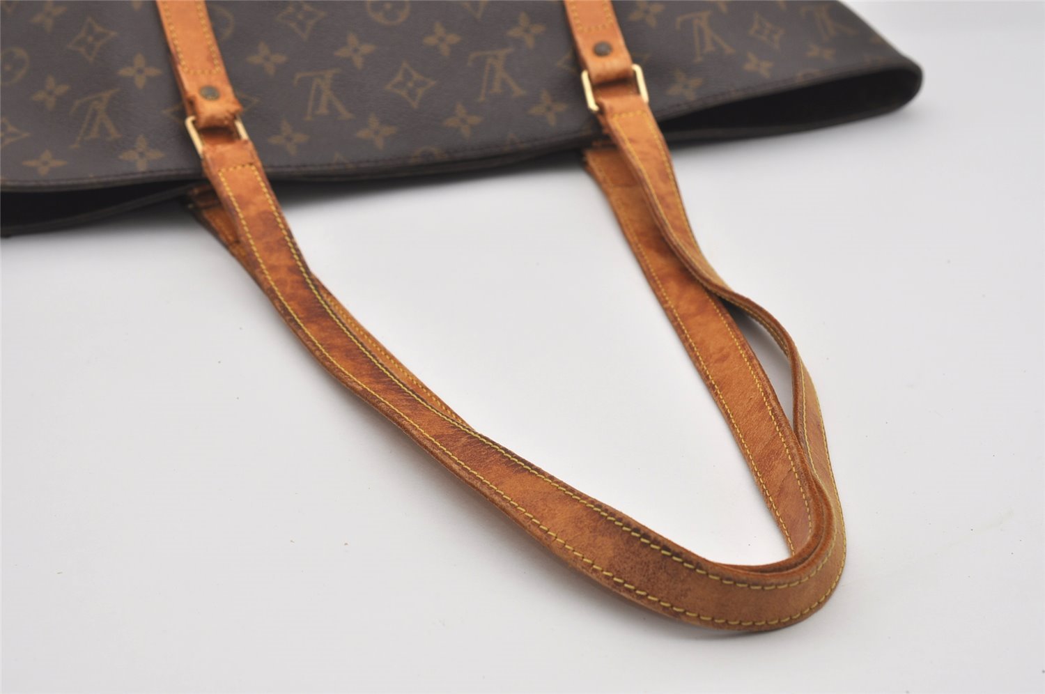 Authentic Louis Vuitton Monogram Sac Shopping PM Tote Bag M51108 LV 8828I