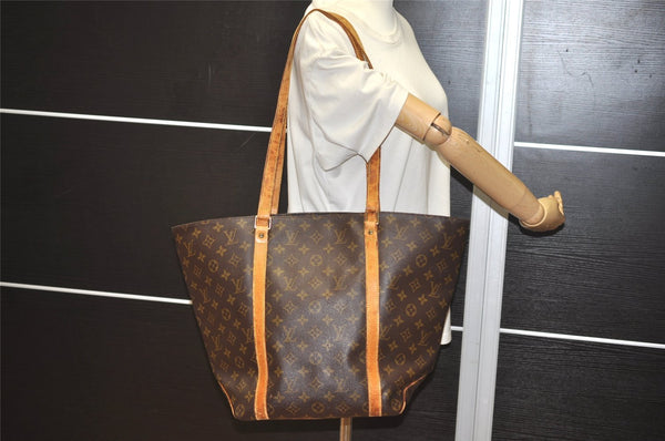 Authentic Louis Vuitton Monogram Sac Shopping PM Tote Bag M51108 LV 8828I