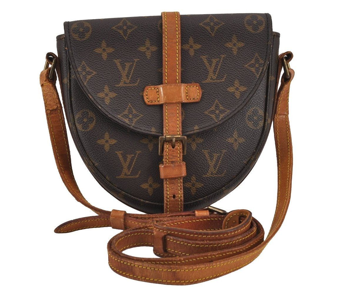 Authentic Louis Vuitton Monogram Chantilly PM Shoulder Cross Bag M51234 LV 8828J