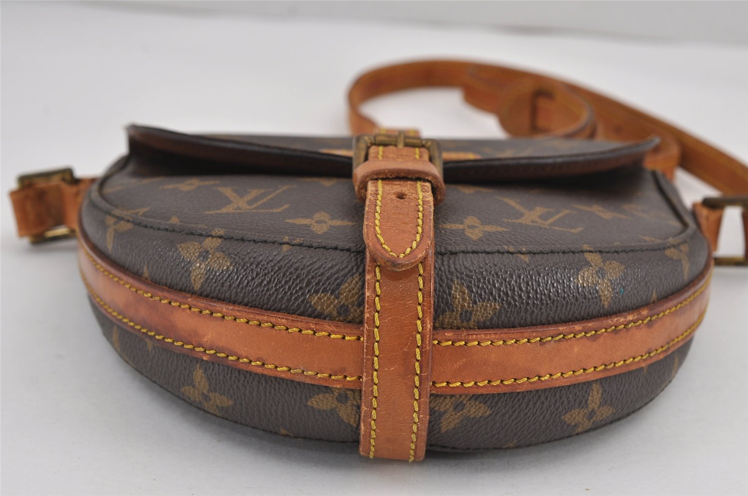 Authentic Louis Vuitton Monogram Chantilly PM Shoulder Cross Bag M51234 LV 8828J