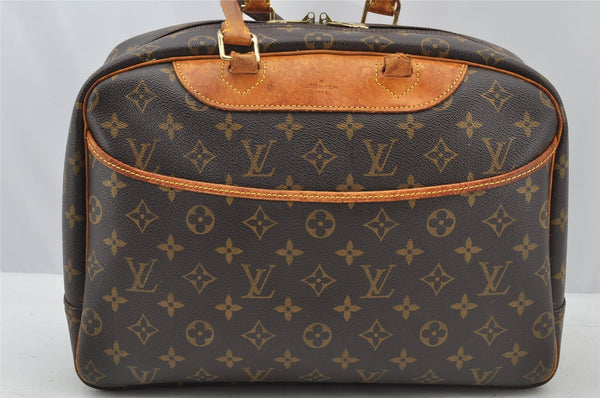 Authentic Louis Vuitton Vintage Monogram Deauville Hand Bag M47270 LV Junk 8829I