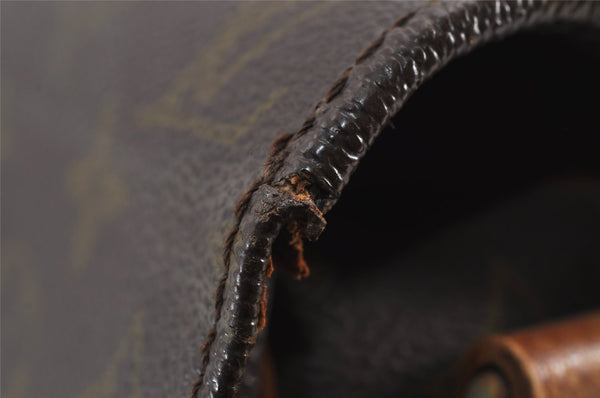 Authentic Louis Vuitton Monogram Cartouchiere GM Shoulder Bag Old Model 8829J