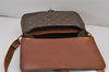 Authentic Louis Vuitton Monogram Cartouchiere GM Shoulder Bag Old Model 8829J