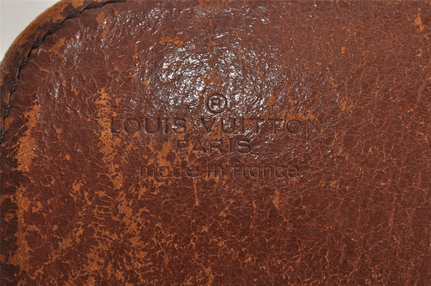 Authentic Louis Vuitton Monogram Cartouchiere GM Shoulder Bag Old Model 8829J