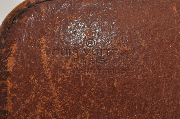 Authentic Louis Vuitton Monogram Cartouchiere GM Shoulder Bag Old Model 8829J